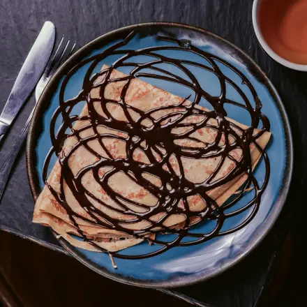 Crêpe chocolat maison